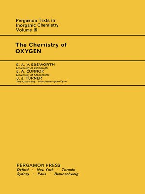 cover image of Pergamon Texts in Inorganic Chemistry